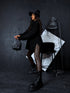 ELYNDI extended wool sweater - BLACK PRE-ORDER